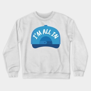 I'm All In - Cap - Luke - White - Gilmore Crewneck Sweatshirt